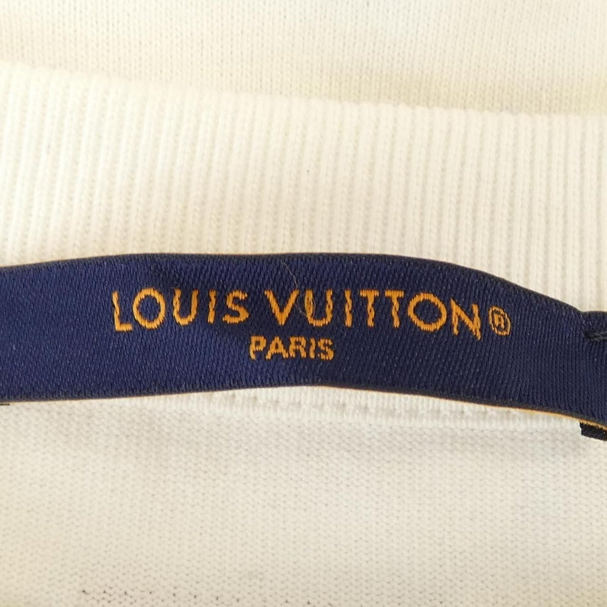 Louis Vuitton Embroidered Short Sleeve T-Shirt White Translucency — view 4