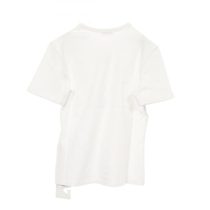 Celine Short Sleeve T-Shirt Triomphe White Navy Cotton — view 2