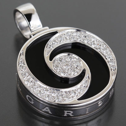 Bvlgari Optical Diamond Pendant Top Box 18K White Gold E1756