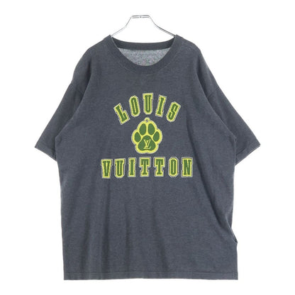 Louis Vuitton Embellished Short Sleeve Cotton Crew Neck Pearl Decoration