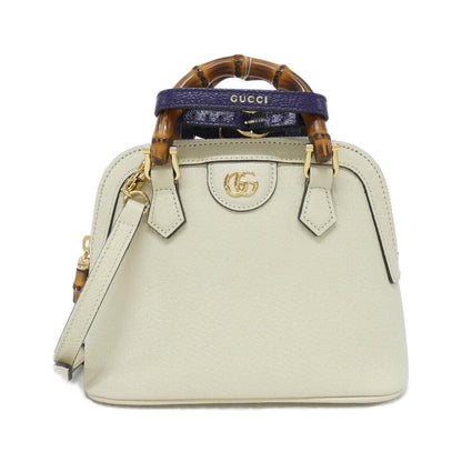 Gucci Diana Bag Leather White