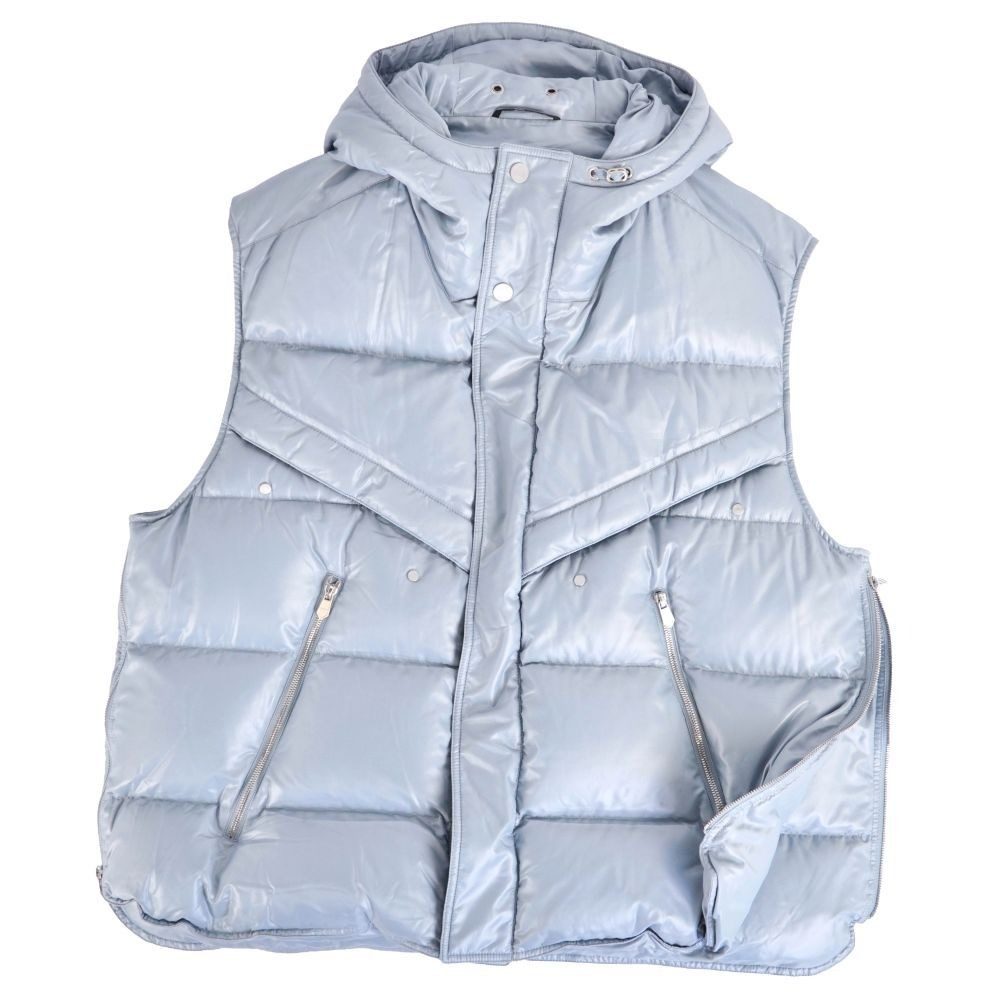 Hermes Vest Down with Hood Nye