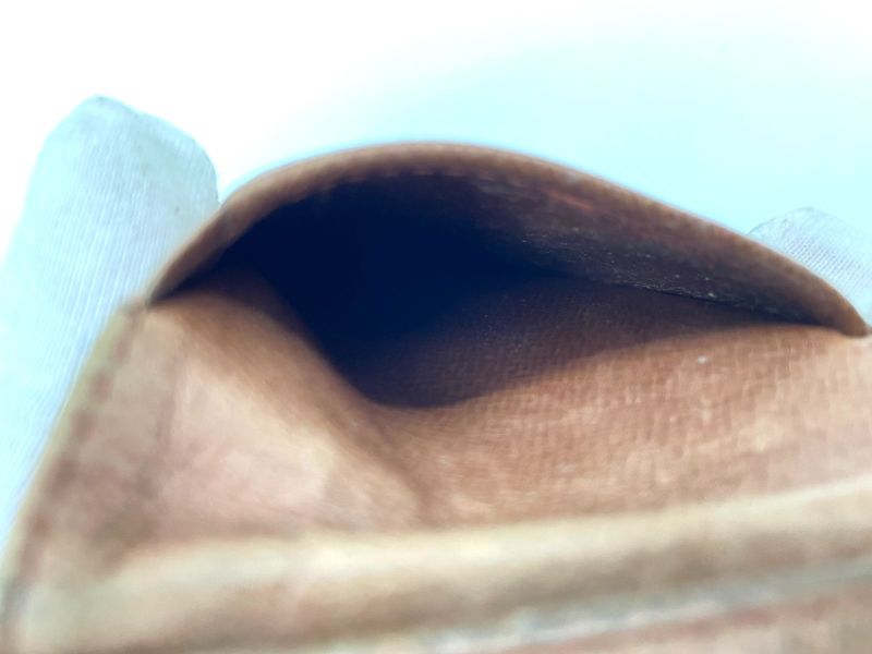 Louis Vuitton Monogram Portefeuille Multiple Compact Wallet M60895 Brown Made