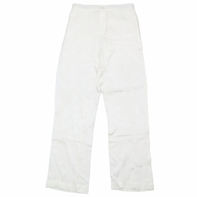 Unused DIOR Silk Blend Easy Slacks Pants Button Fly Animal Botanical All Over