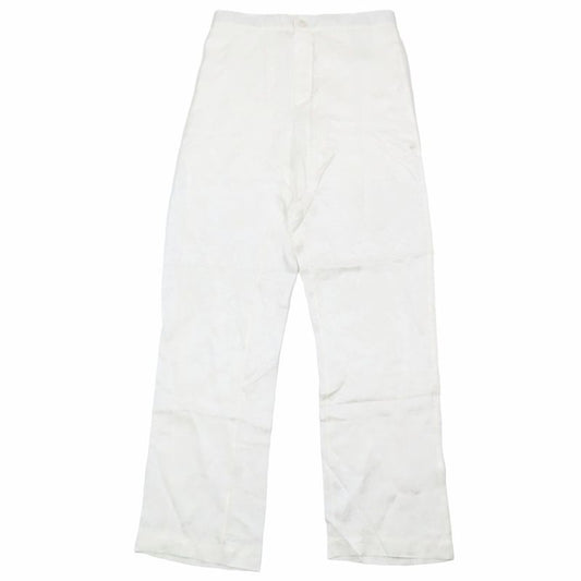 Unused DIOR Silk Blend Easy Slacks Pants Button Fly Animal Botanical All Over