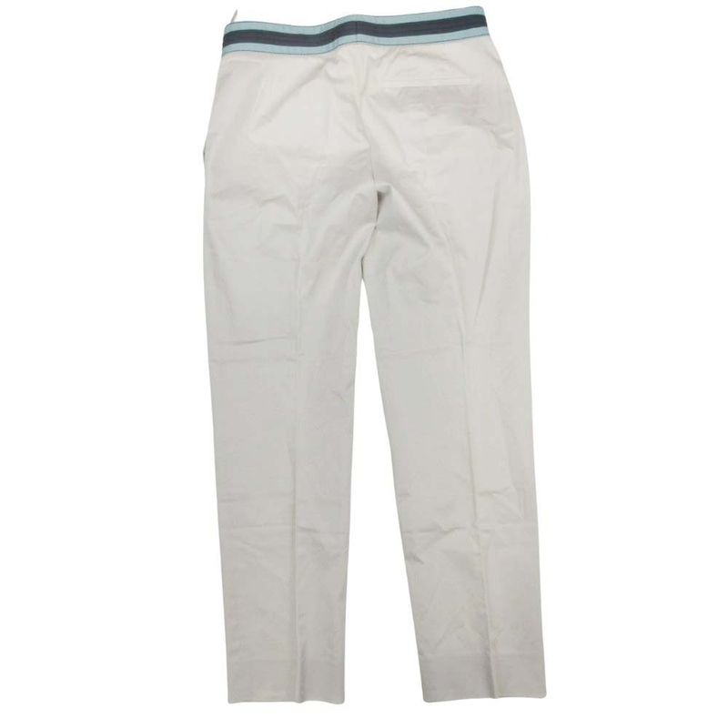 Good Prada 2014 Slacks Tapered Pants Cotton Bottoms Waistline Made In Italy 38