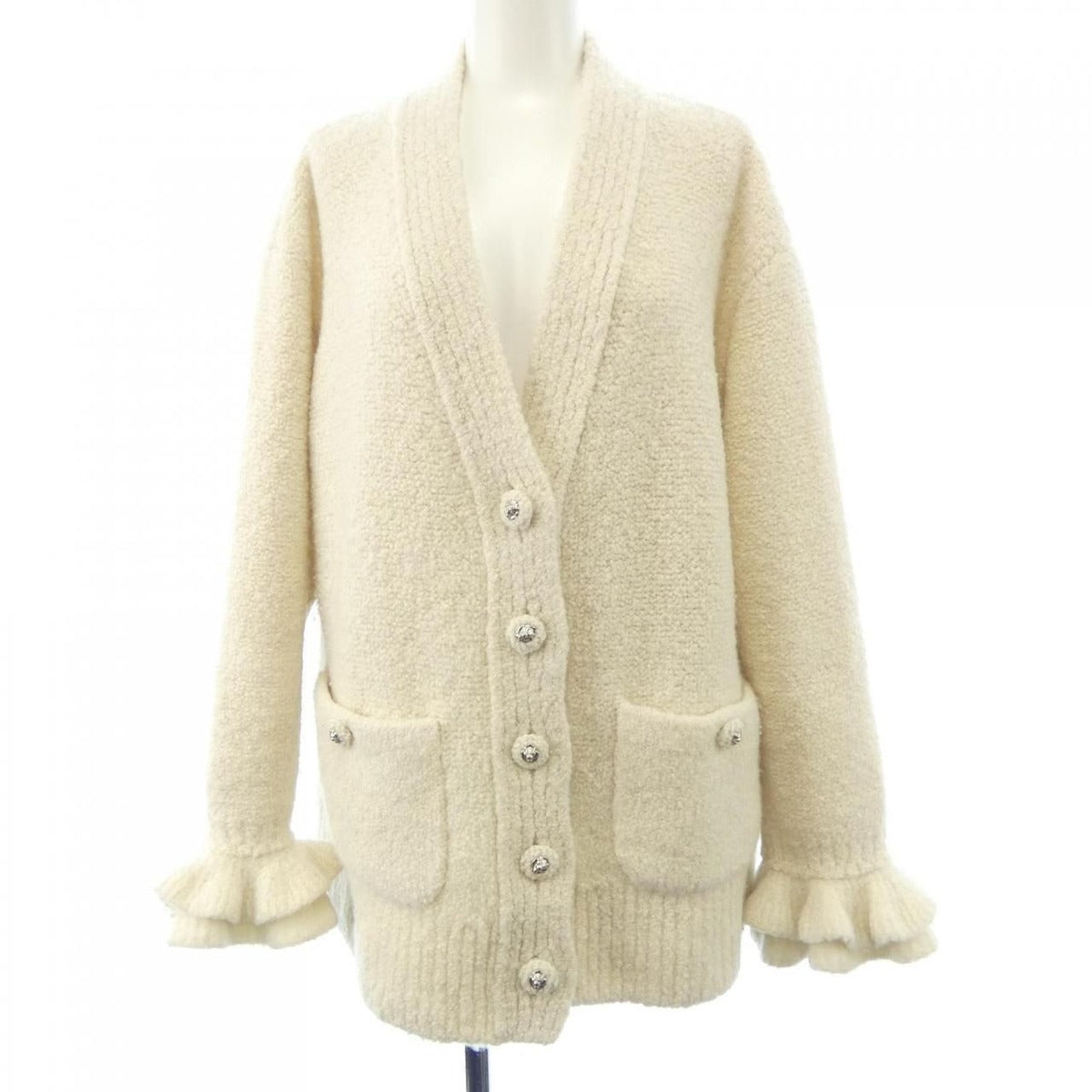 Chanel Cardigan Cashmere White