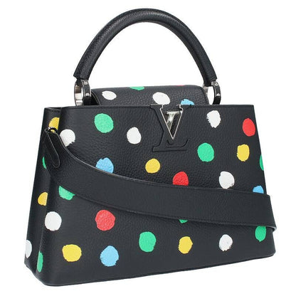Louis Vuitton X Yayoi Kusama M21663 Capucines MM 2WAY Dotted Allover Handbag