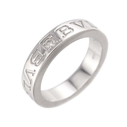 Bvlgari Essential Ring Diamond 18k WG White Gold 750 Element