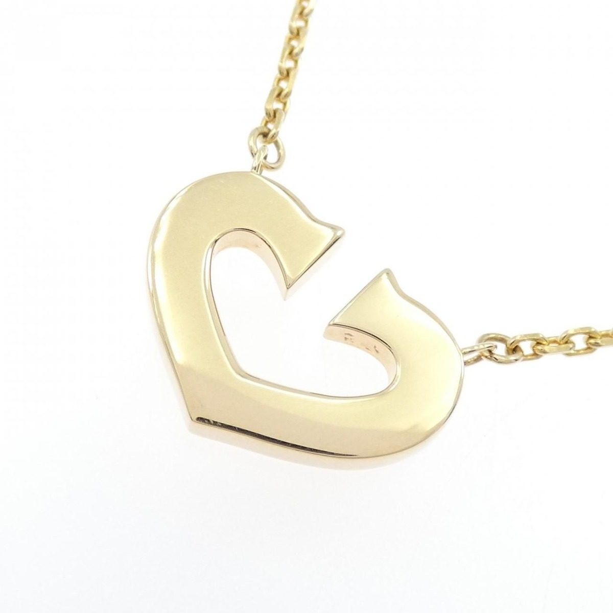 Cartier Chheart Necklace Gold — view 3