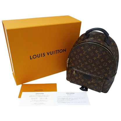 Louis Vuitton Bag Monogram Women's Men's Branded Backpack Palmsp Rings Backpack