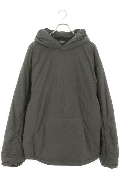 Balenciaga 720164 Tno45 Nylon Padded Hoodie Blouson Men's 3