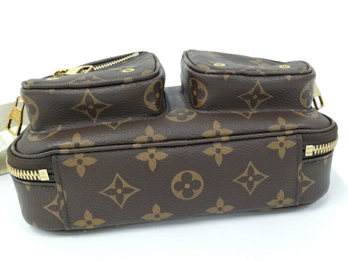 Louis Vuitton Utility Crossbody 2WAY Shoulder Bag Monogram Brown M80446