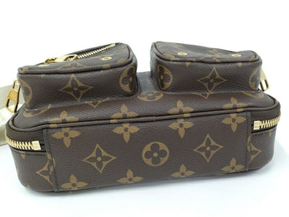 Louis Vuitton Utility Crossbody 2WAY Shoulder Bag Monogram Brown M80446