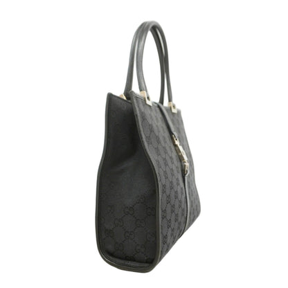 Gucci Handbag GG Canvas Jackie 002 Black Silver — view 2