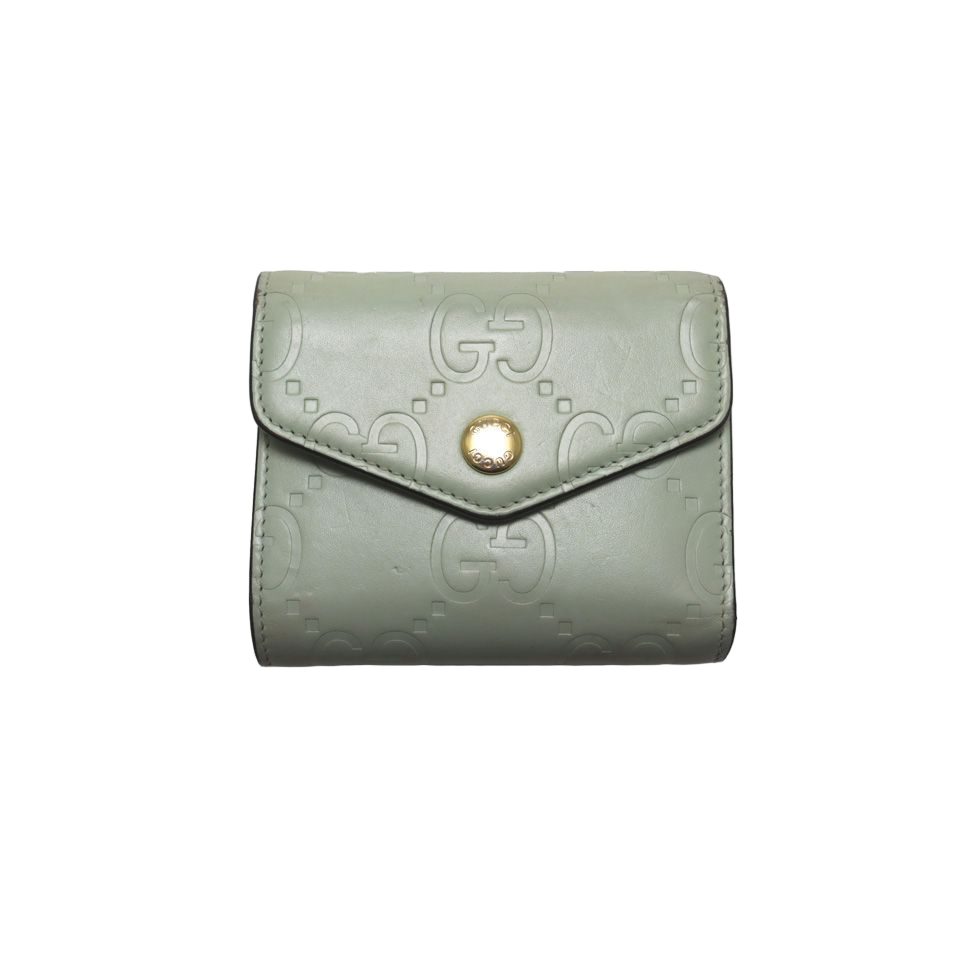 Gucci GG Compact Wallet Leather Trifold