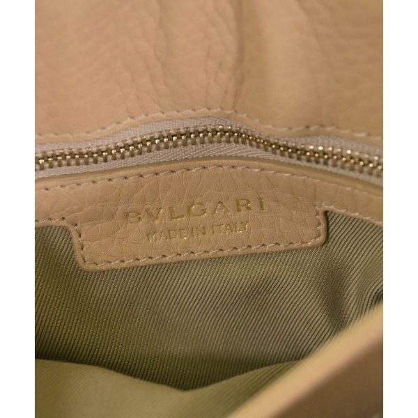 Bvlgari Shoulder Bag Beige — view 5