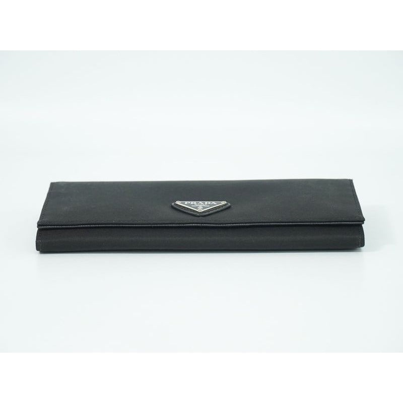 Prada Nylon Long Wallet Black — view 3