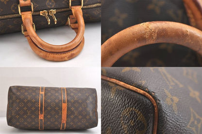 Louis Vuitton Monogram Keepall 45 Travel Boston Bag M41428 LV 3219n