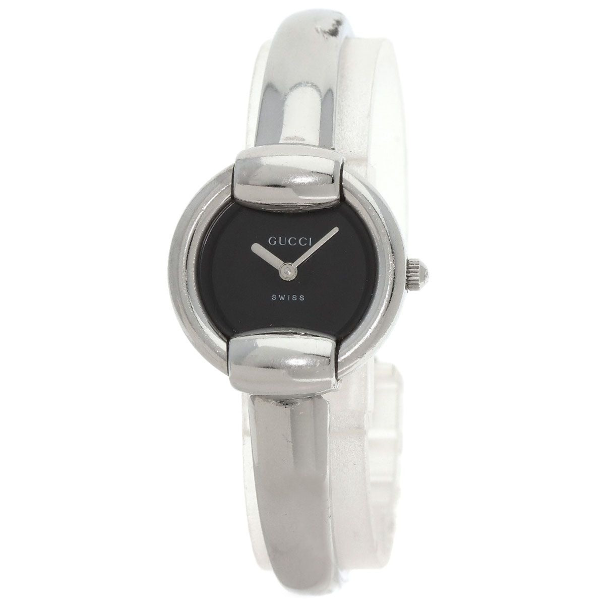 Gucci Round Face Watch SS