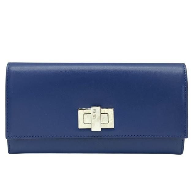 Fendi 8 M0377 Peekaboo Continental Wallet Long Bifold