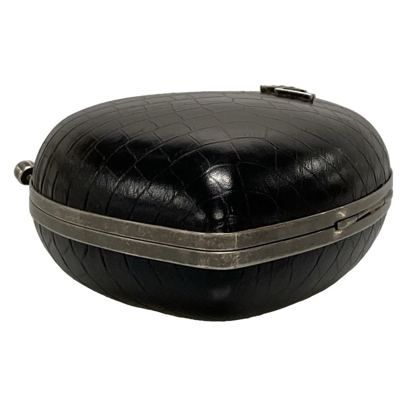 Saint Laurent Paris Shoulder Bag Love Box 466212 Black Heart / Gusset / Shape