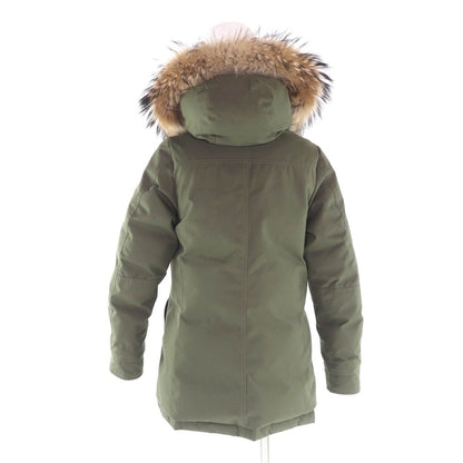 Bvlgari Pyrenex Bordeaux Rack on Fur Hood with Logo Patch Tailored Down Coat — view 3
