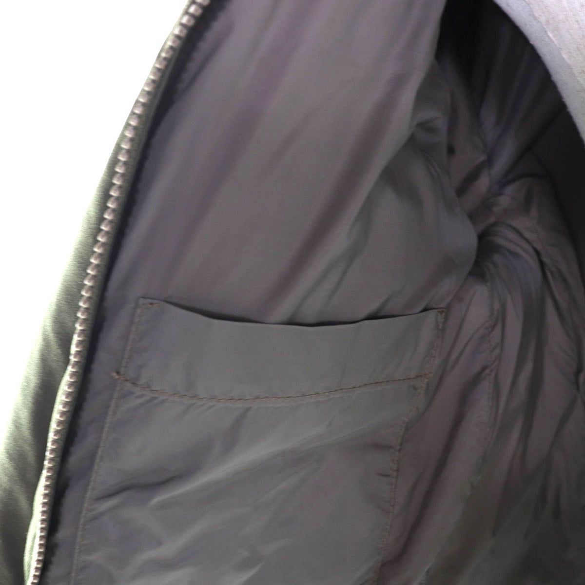 Bvlgari Pyrenex Bordeaux Rack on Fur Hood with Logo Patch Tailored Down Coat — view 5