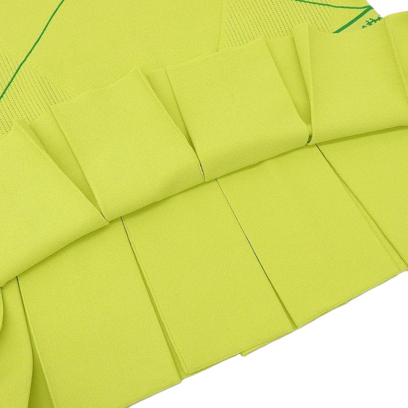 Bottega Veneta 21ss 2021 Runway Item 698085 Square Neck Pleated Mini Dress L