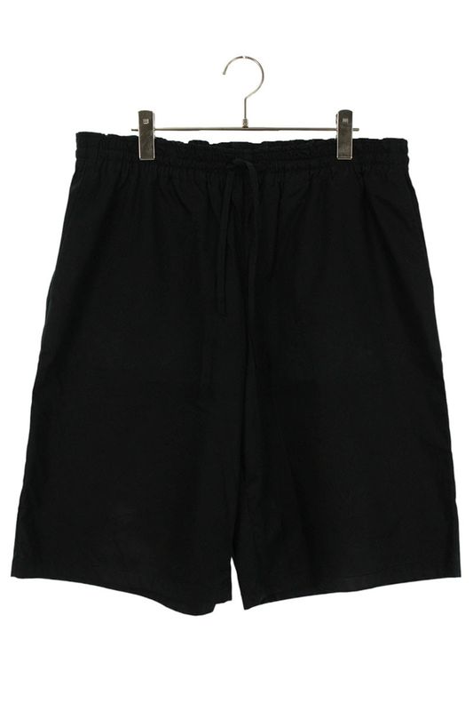 Bottega Veneta 549765 Vfzf0 Leather Tab Wide Shorts Men's 46