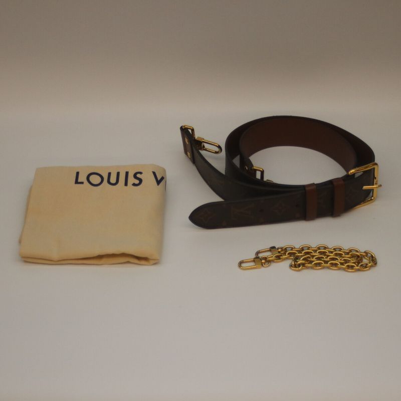 Louis Vuitton M57835 Monogram Papillon Trunk Shoulder Bag Chain Shoulder