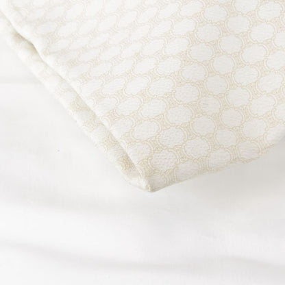 Celine Macadam Pattern Tote Bag Canvas Ladies White Blazon Engraved Logo