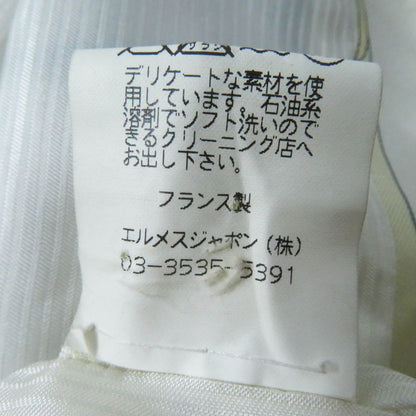 Hermes Vintage Margiela Period Silk Acetate All-over Print Vest Multi 40 Made