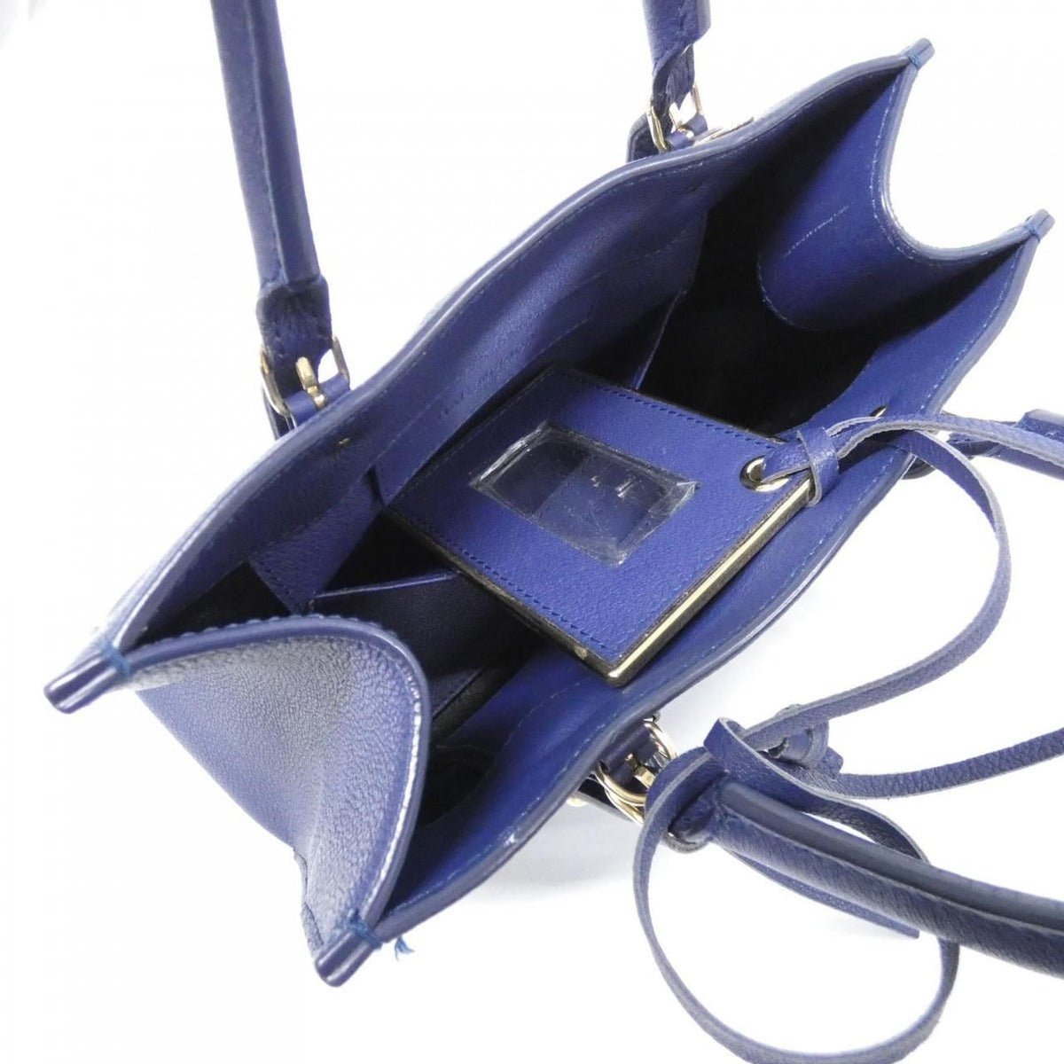 Balenciaga Mini Paper A4 Metallic Edge Bag — view 9