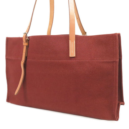 Hermes Etriviere Elan Bordeaux Silver Toilego Tote Bag — view 2