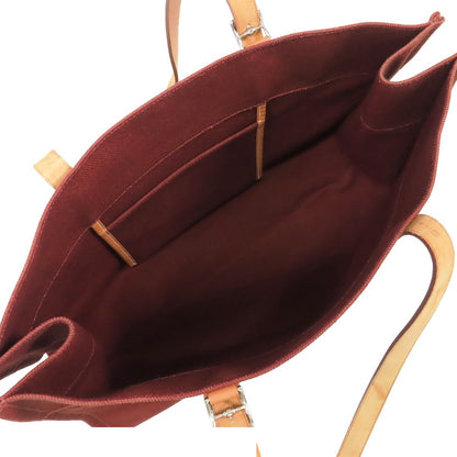 Hermes Etriviere Elan Bordeaux Silver Toilego Tote Bag — view 5