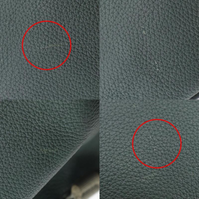 Hermes Sherpa PM Vintage Leather Green 0Y Unisex Backpack/daypack