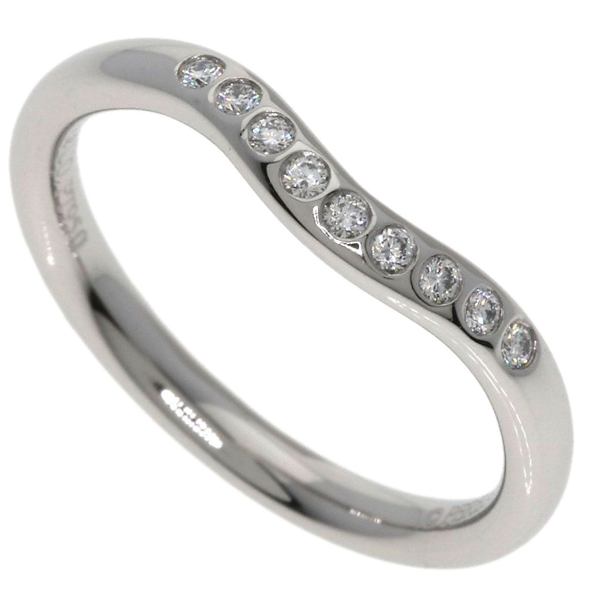 Tiffany & Co Curved Band Diamond Ring