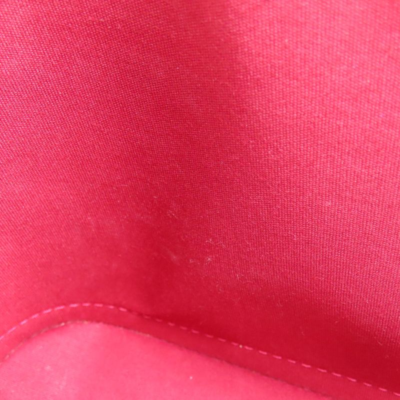 Louis Vuitton M91593 Alma BB Rayures Handbag Vernis Women