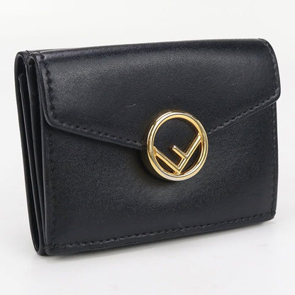 Fendi Micro Trifold Wallet F Is Fendi Fe86771 Trifold Wallet Leather Micro