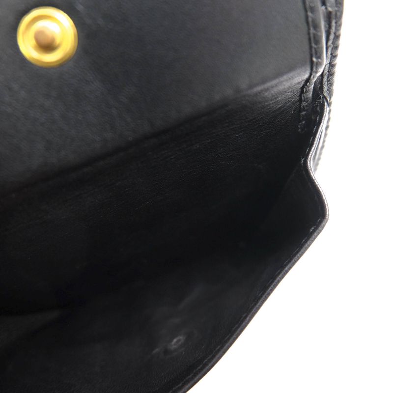 Gucci Wallet Men Leather Genuine Black 90690 1502 with Coin Purse Bifold