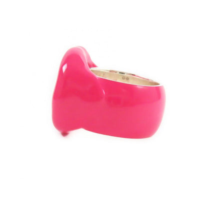 Bottega Veneta SEAL RING - Ring Accessory Ag925 Pink Size 19
