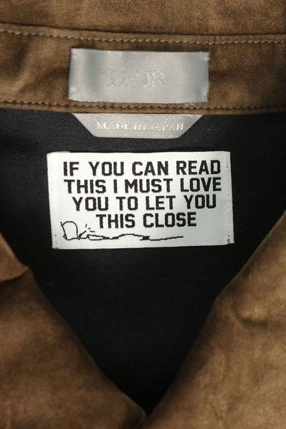 Dior 22AW 283d493by509 Cactus Jack Oversized Long Sleeve Shirt Men's 46