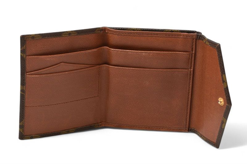 Louis Vuitton Wallet Louis Vuitton Monogram Fold Wallet No.190 Vintage Antique