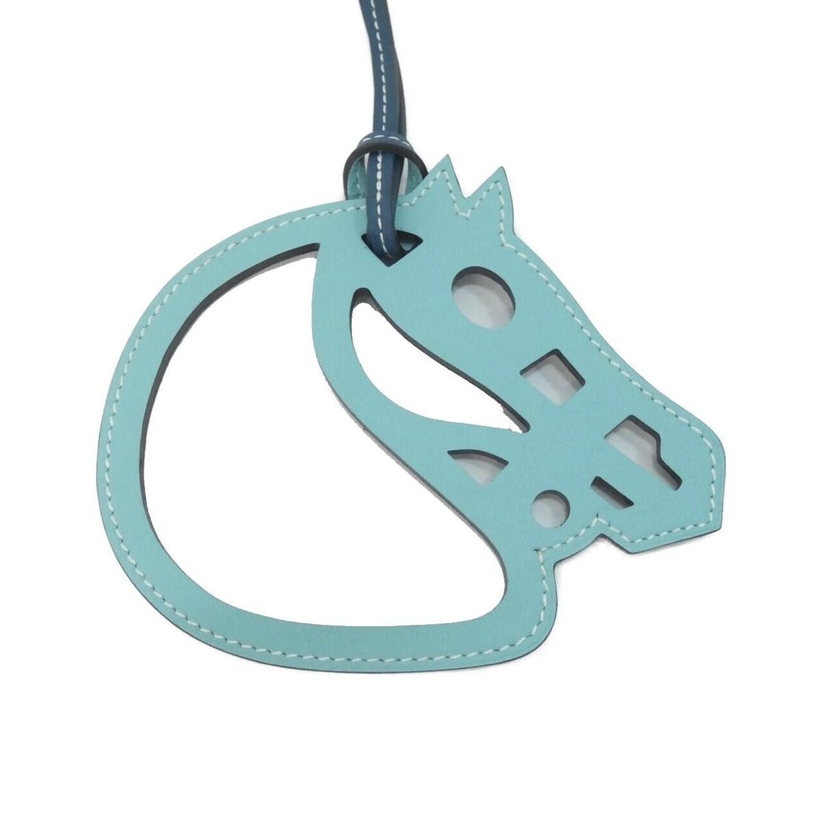 Hermes Paddock Cheval Bicolor Bag Charm — view 2