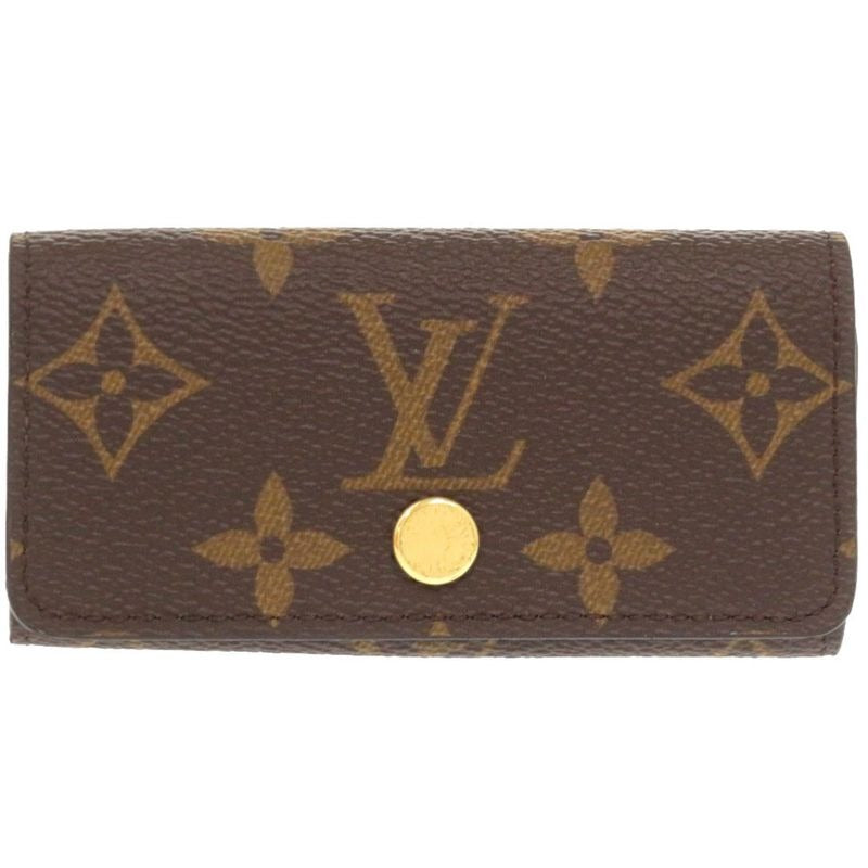 Louis Vuitton Multicles 4 Monogram 4-ribbon Key Case 0891
