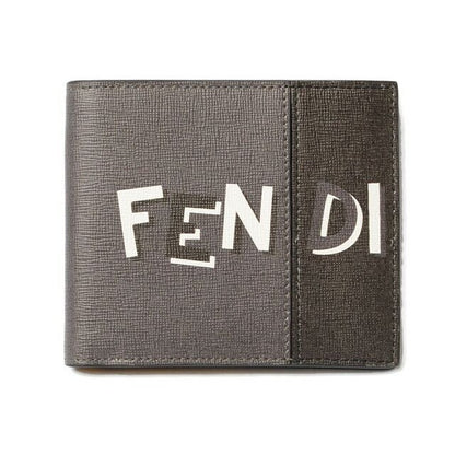 Fendi Wallet Fold Billfold 7 M0169 Elite Shadow Sunflower Work