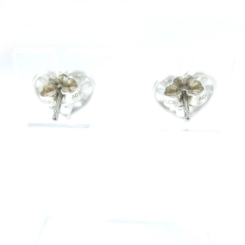Tiffany & Co Olive Leaf Heart Earrings (for Both Ears) Accessory Earrings Sv925