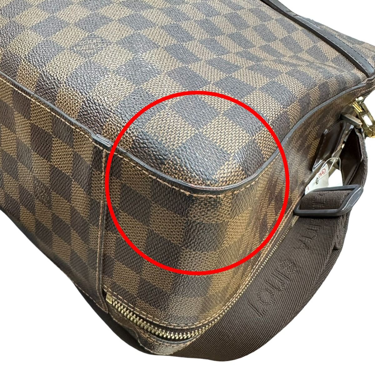 Louis Vuitton Damier Dorsoduro Shoulder Bag Brown