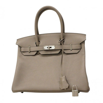 Hermes Handbag Birkin 30 Ever Color Tourtier Legre Silver Z-engraved